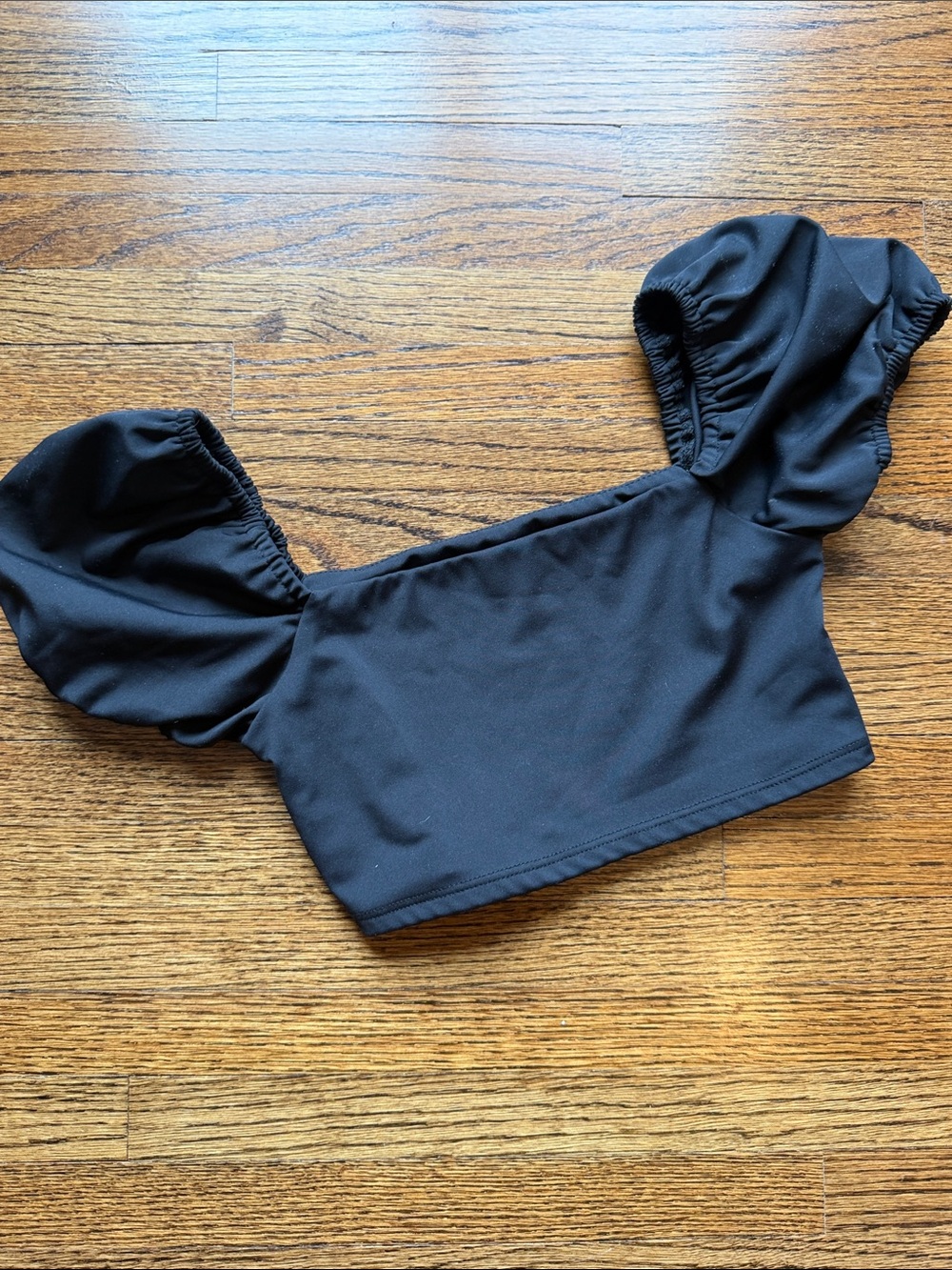 Tiger Friday AXS TOP Black Puff Sleeve Women's Great condition